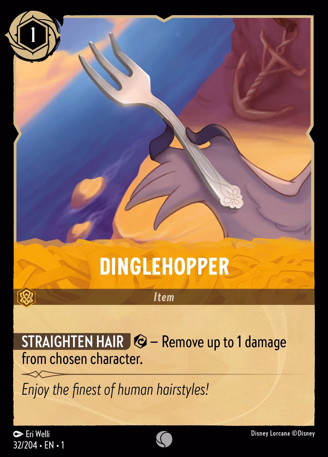 Carta oficial Dinglehopper · 