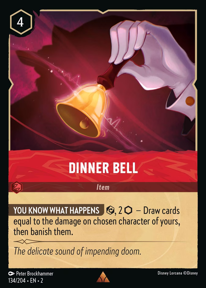 Carta oficial Dinner Bell ·