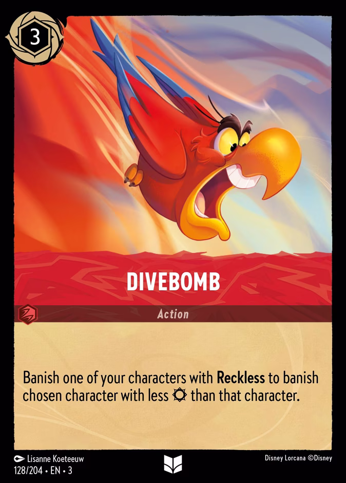 Carta Divebomb · 