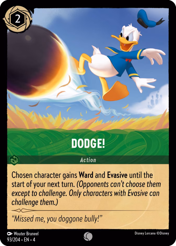 Carta oficial Dodge! · 