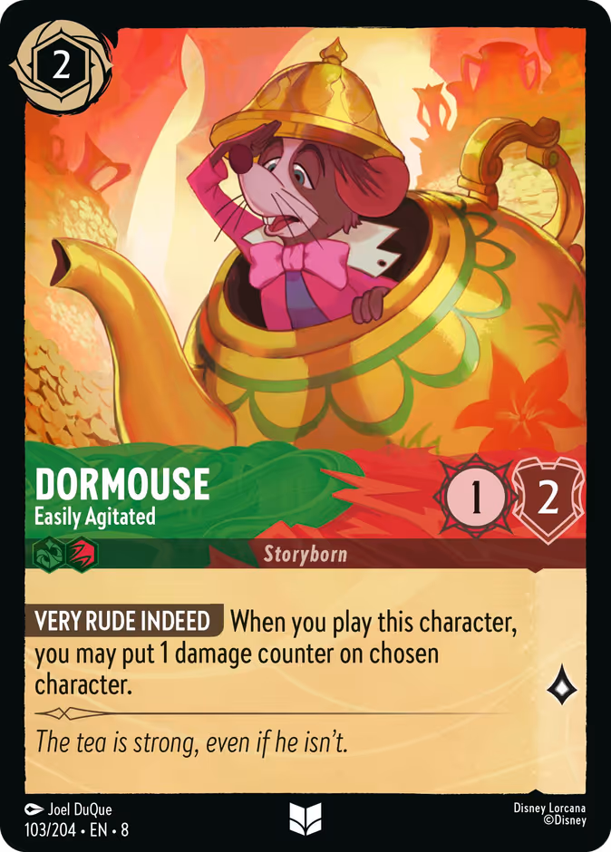 Carta Dormouse · Easily Agitated