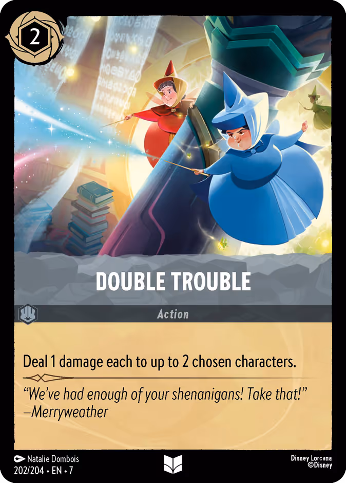 Carta oficial Double Trouble ·