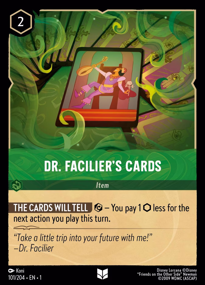 Carta Dr. Facilier's Cards · 