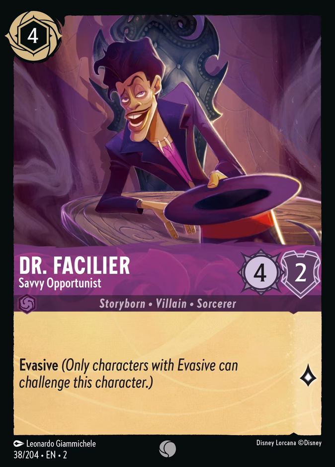 Carta Dr. Facilier · Savvy Opportunist