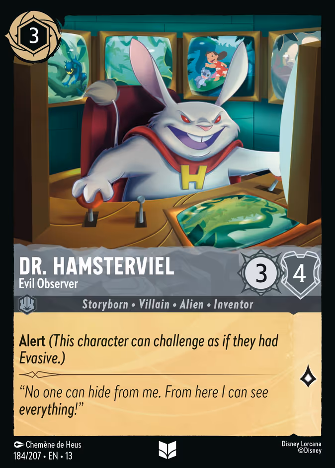 Carta Dr. Hamsterviel · Evil Observer