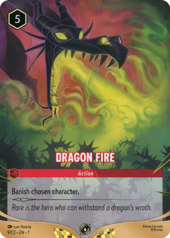 Carta Dragon Fire · 
