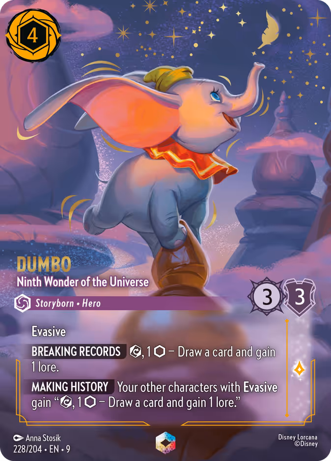 Carta Dumbo · Ninth Wonder of the Universe