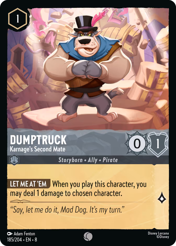 Carta Dumptruck · Karnage's Second Mate