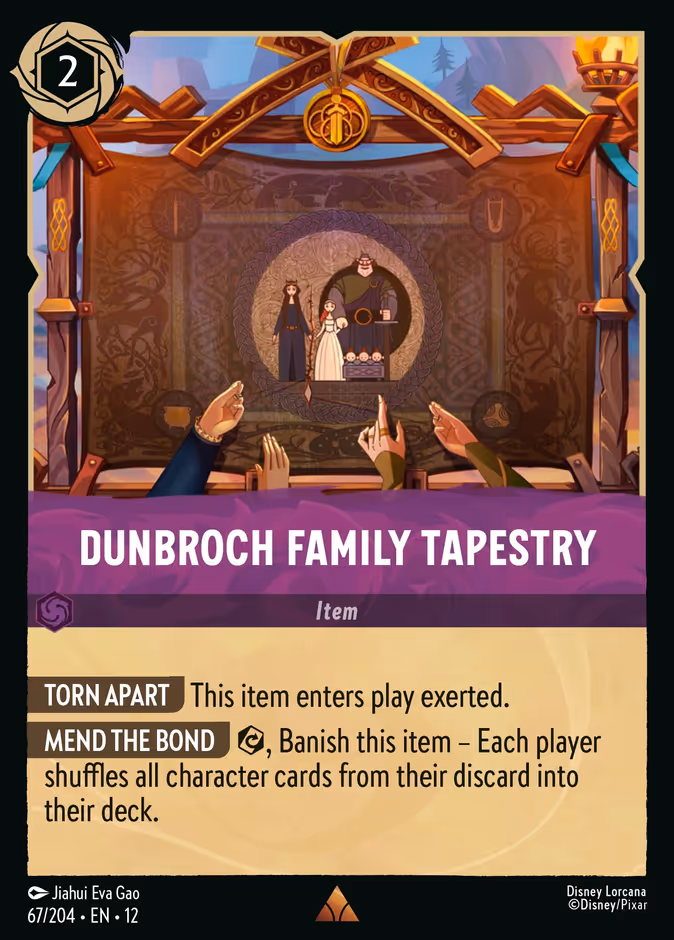Carta DunBroch Family Tapestry · 