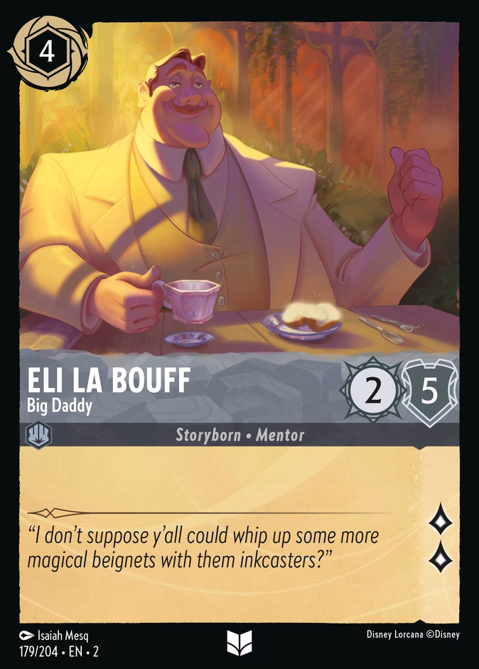 Carta Eli La Bouff · Big Daddy