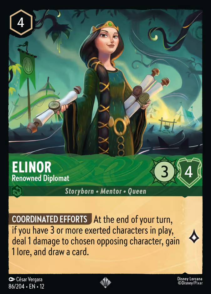 Carta Elinor · Renowned Diplomat