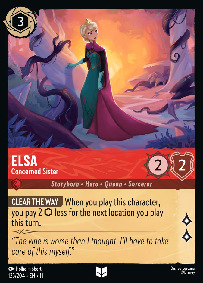 Carta Elsa · Concerned Sister