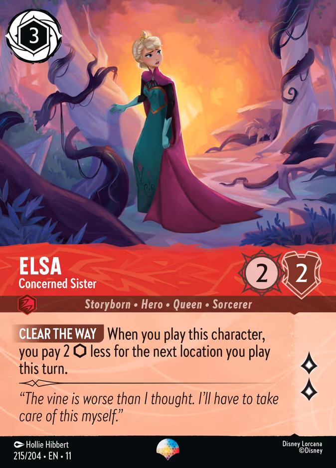 Carta Elsa · Concerned Sister