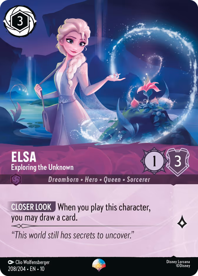 Carta Elsa · Exploring the Unknown