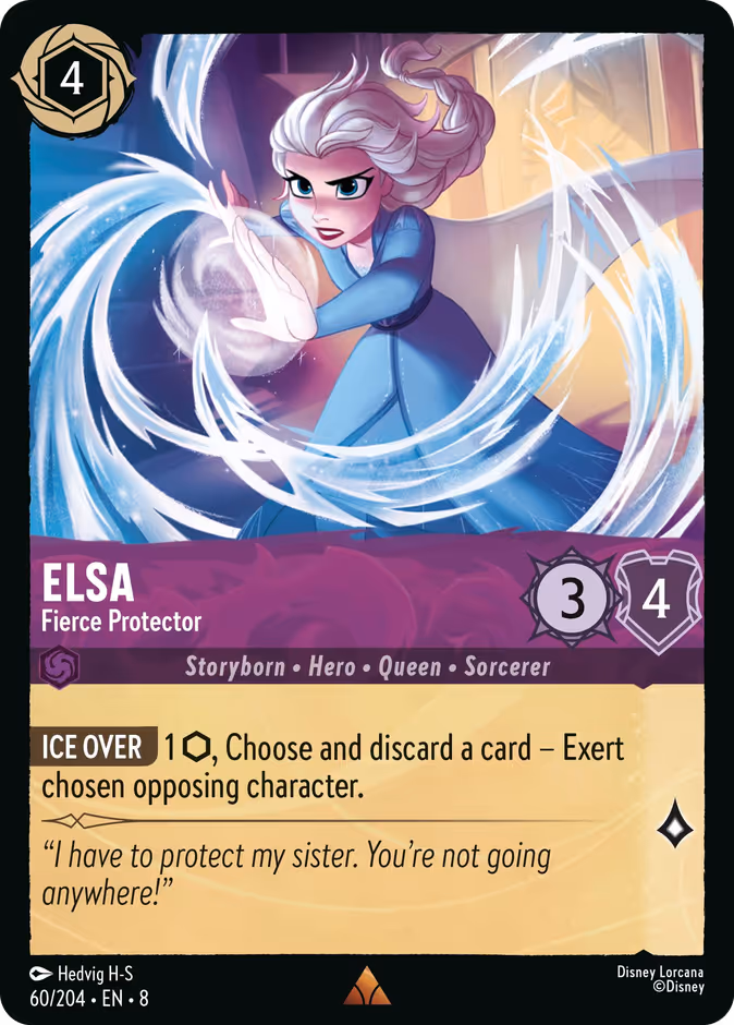 Carta Elsa · Fierce Protector