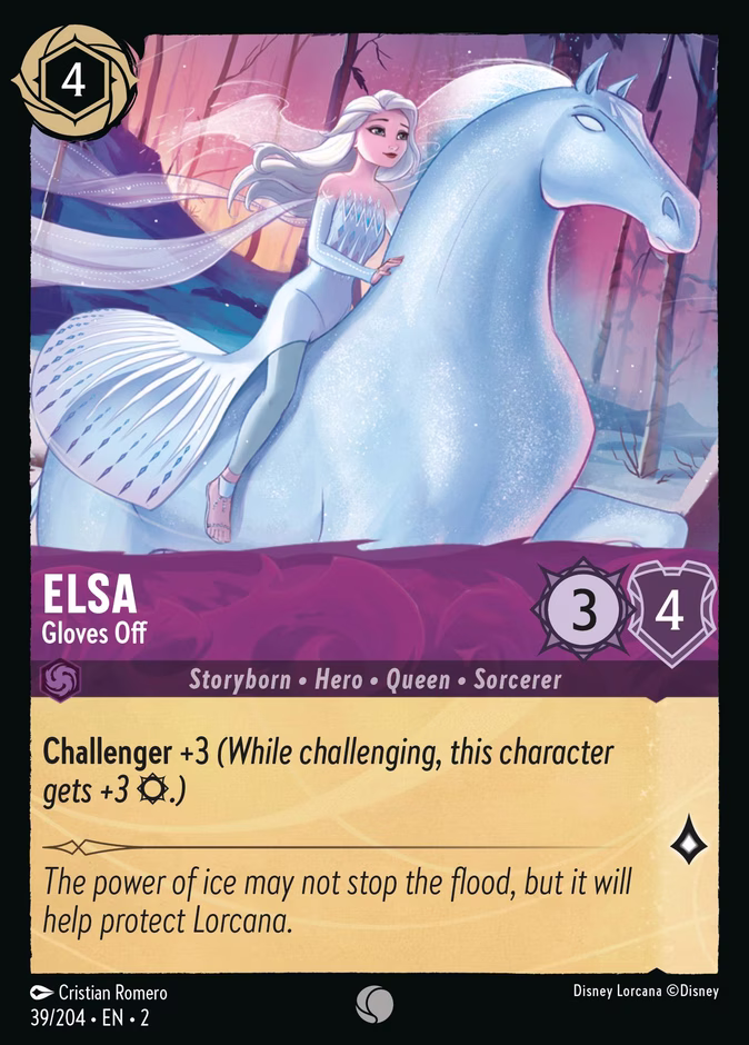 Carta oficial Elsa · Gloves Off