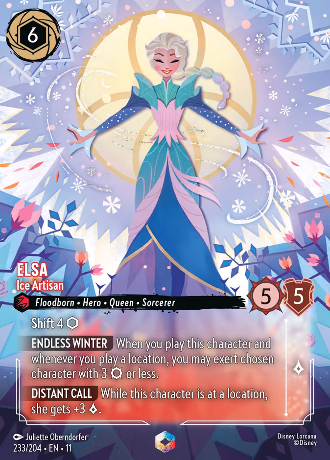 Carta Elsa · Ice Artisan