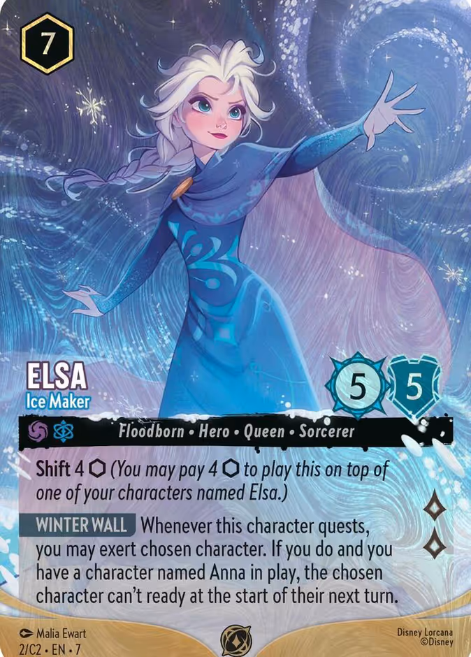 Carta oficial Elsa · Ice Maker