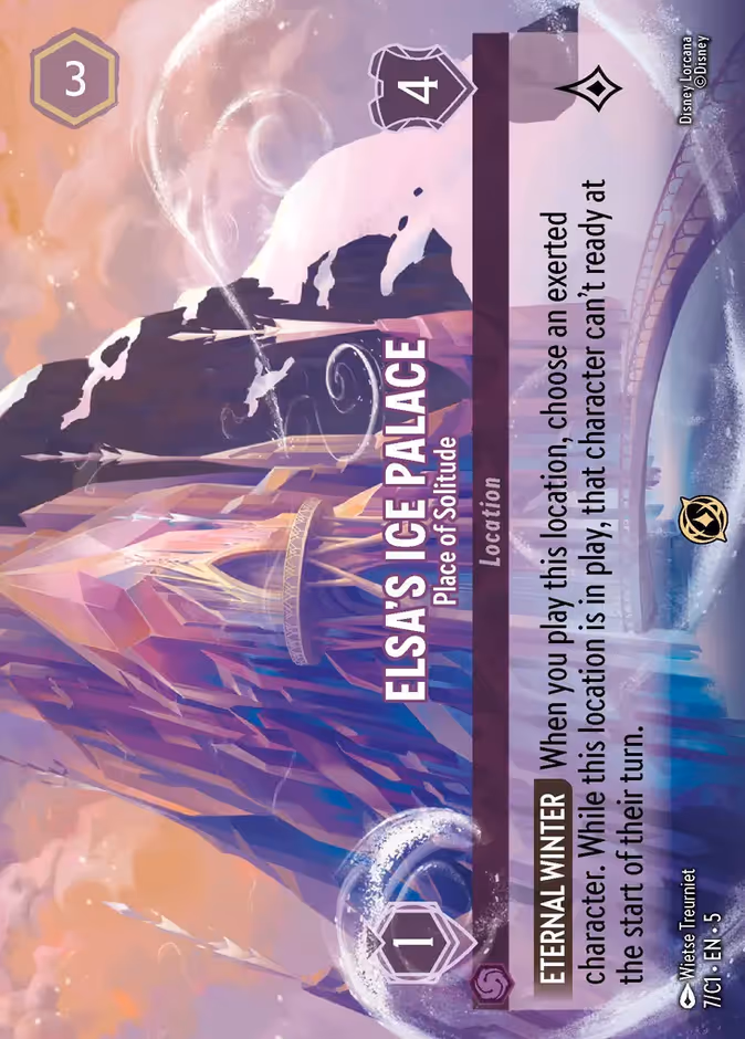 Carta Elsa's Ice Palace · Place of Solitude