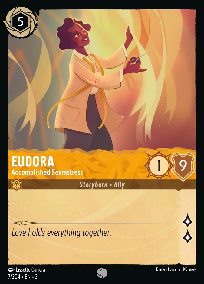 Carta Eudora · Accomplished Seamstress