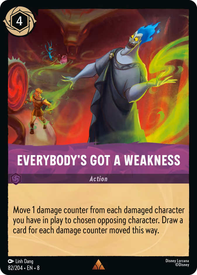 Carta Everybody's Got a Weakness · 