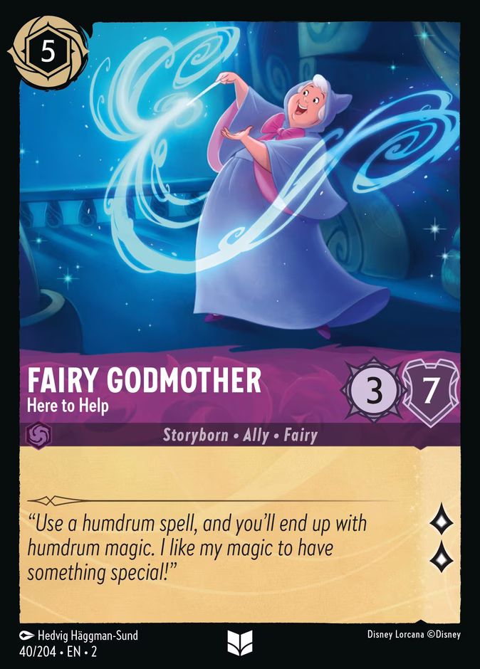 Carta Fairy Godmother · Here to Help