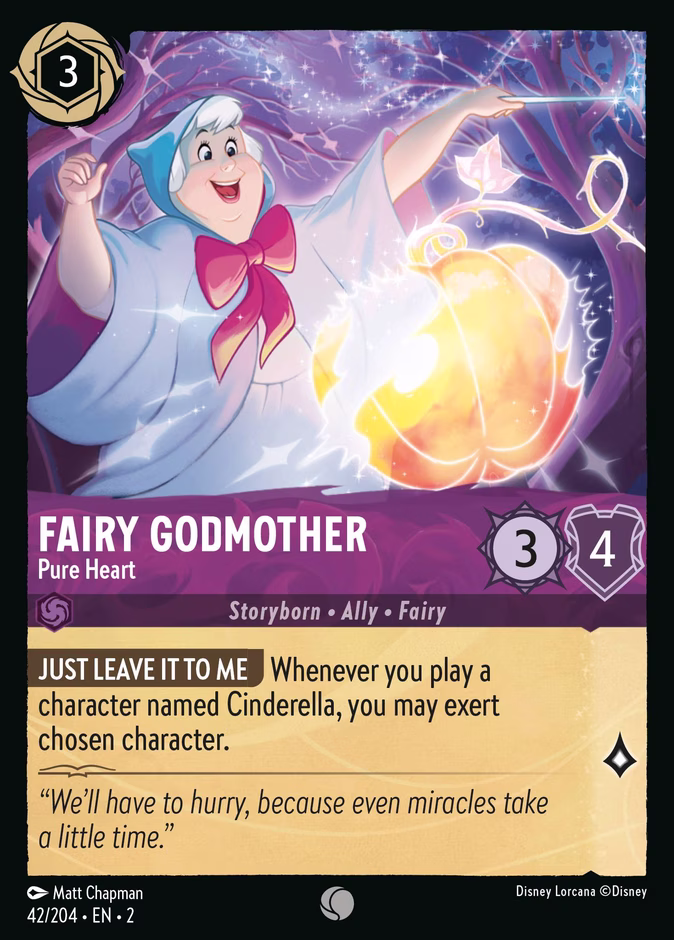 Carta Fairy Godmother · Pure Heart