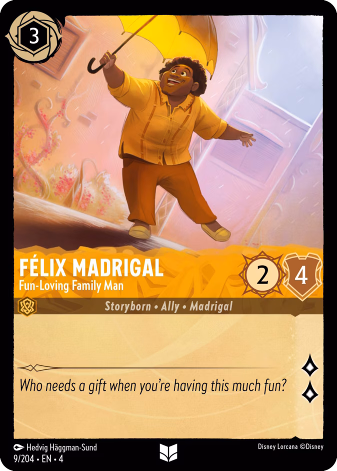 Carta Félix Madrigal · Fun-Loving Family Man