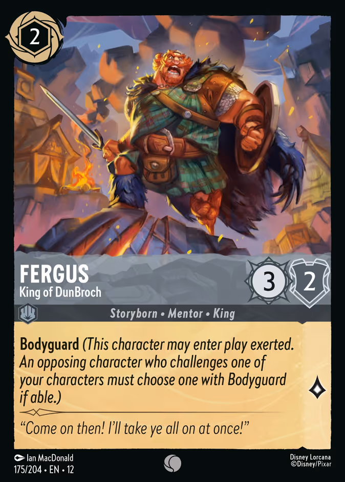 Carta Fergus · King of DunBroch