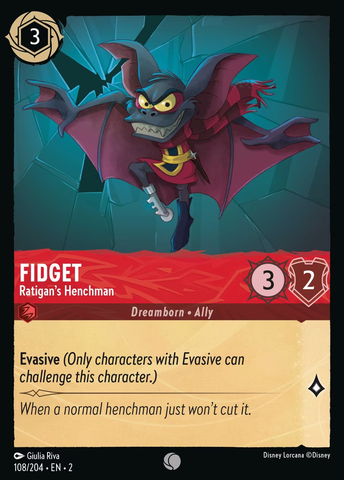 Carta Fidget · Ratigan's Henchman