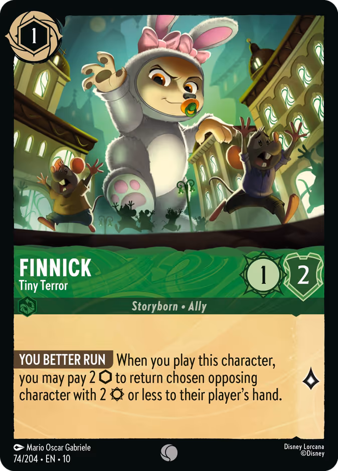 Carta Finnick · Tiny Terror