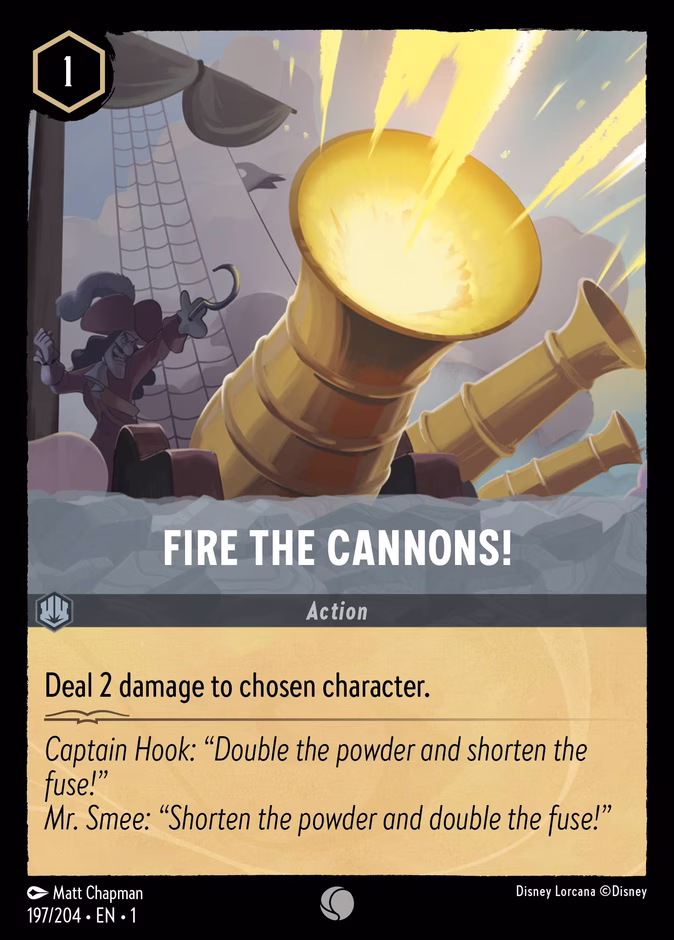 Carta Fire the Cannons! · 