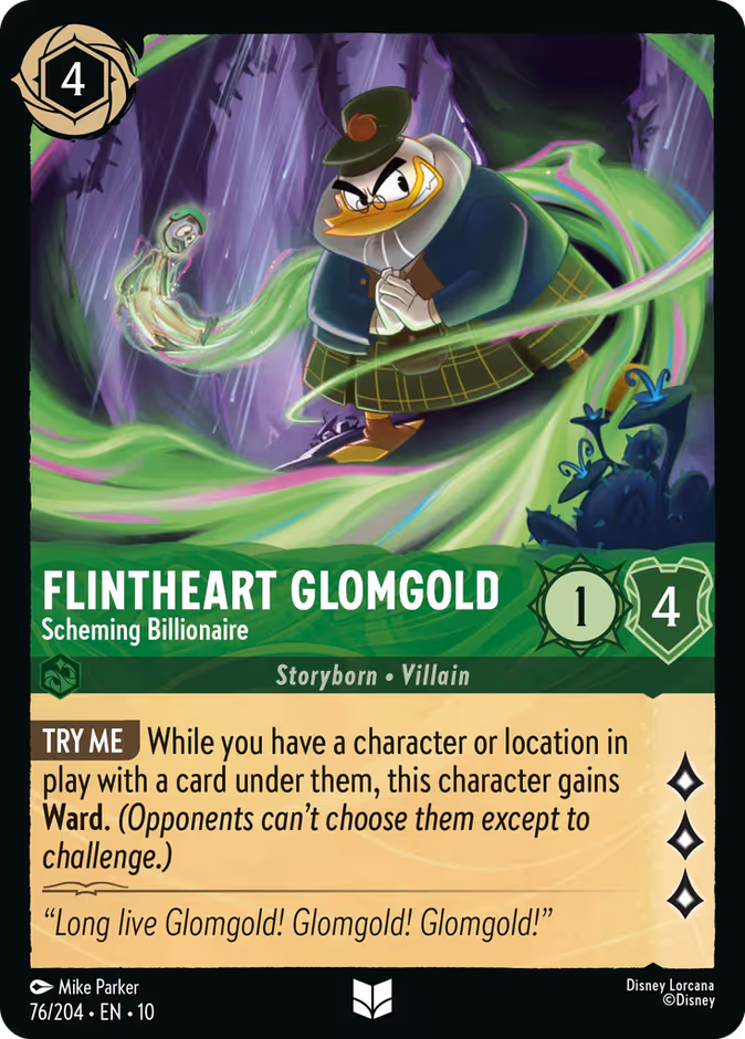 Carta Flintheart Glomgold · Scheming Billionaire