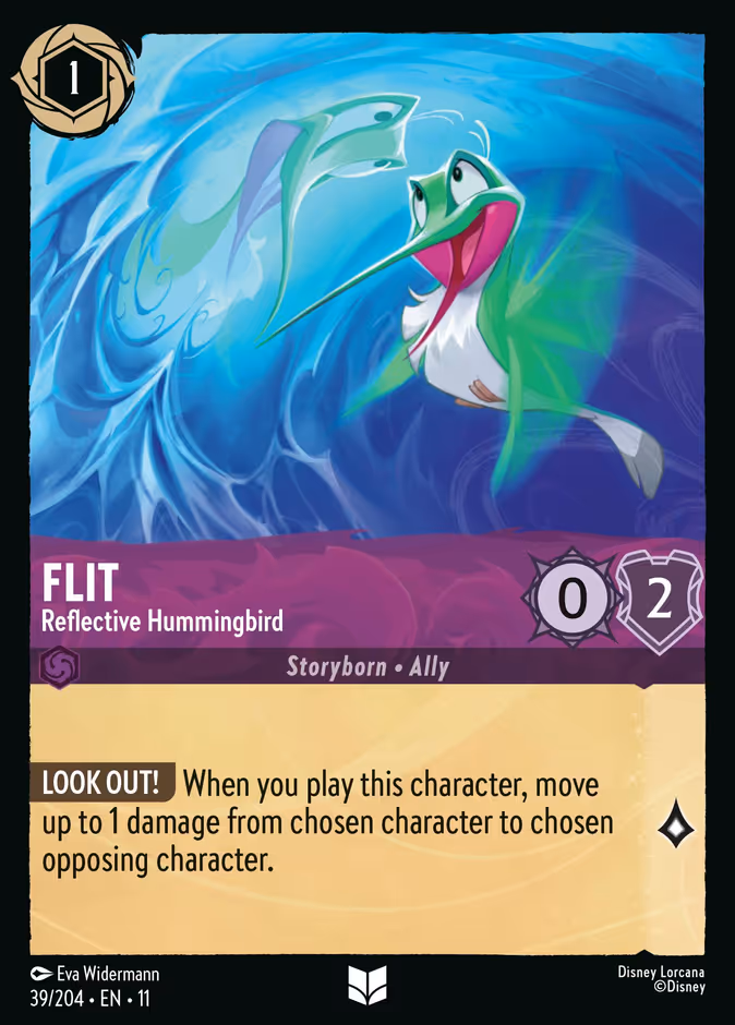 Carta Flit · Reflective Hummingbird