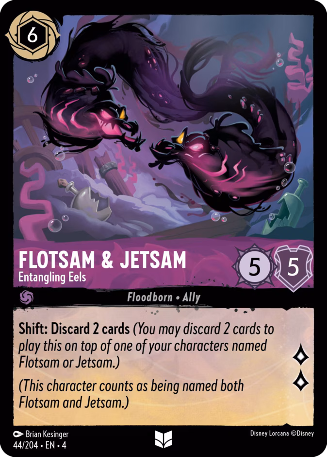Carta Flotsam & Jetsam · Entangling Eels