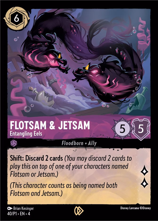 Carta Flotsam & Jetsam · Entangling Eels