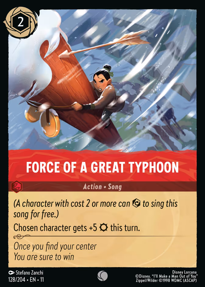 Carta Force of a Great Typhoon · 