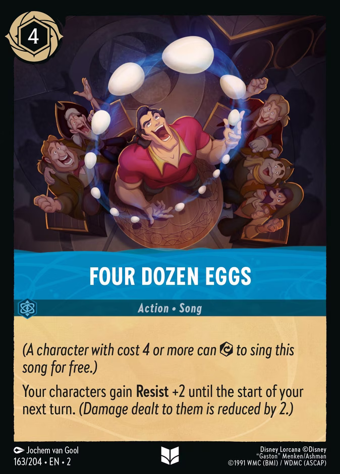 Carta Four Dozen Eggs · 