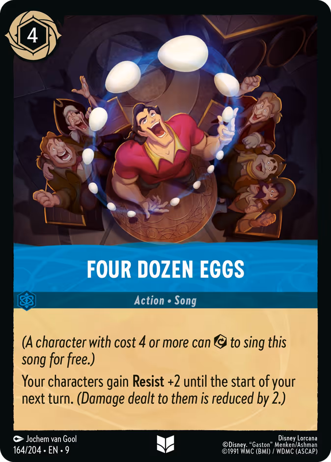 Carta Four Dozen Eggs · 
