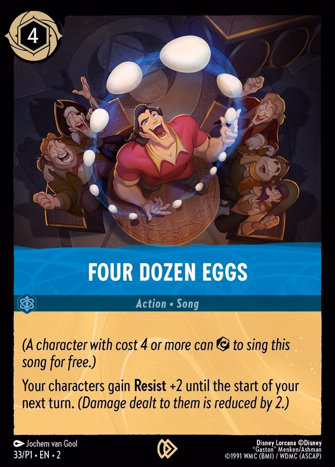 Carta Four Dozen Eggs · 