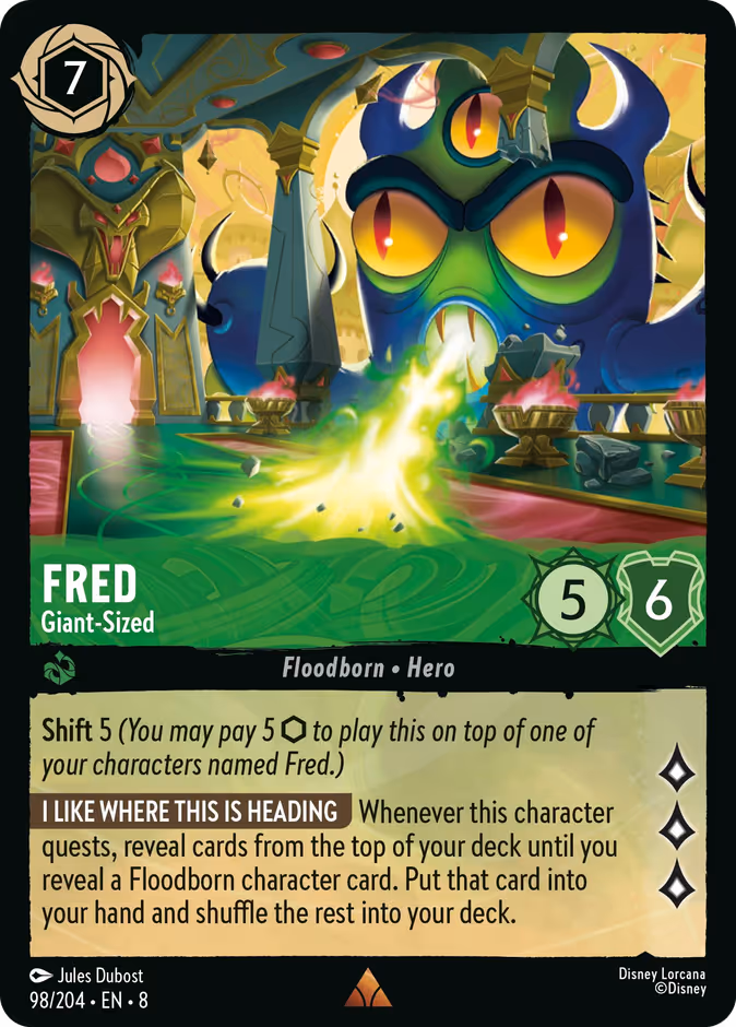 Carta Fred · Giant-Sized