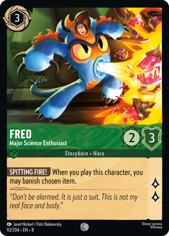 Carta Fred · Major Science Enthusiast
