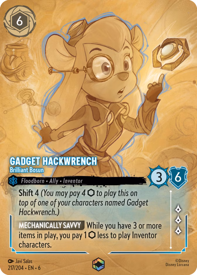 Carta Gadget Hackwrench · Brilliant Bosun