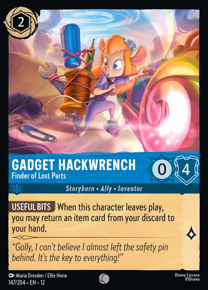 Carta Gadget Hackwrench · Finder of Lost Parts