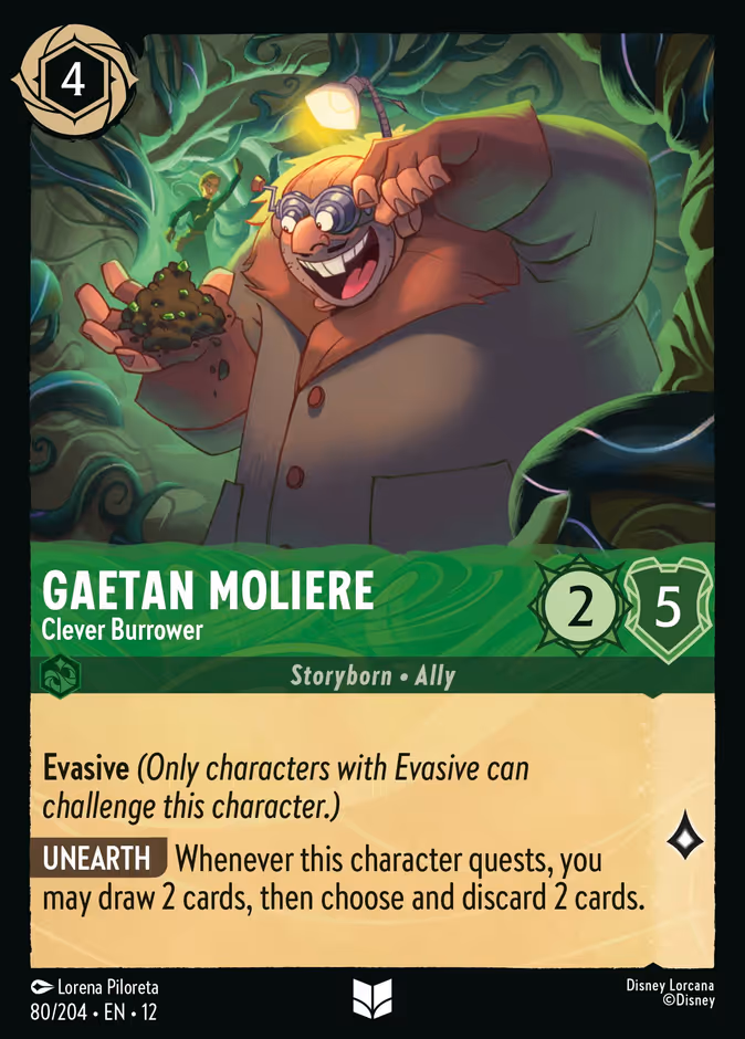 Carta Gaetan Moliere · Clever Burrower
