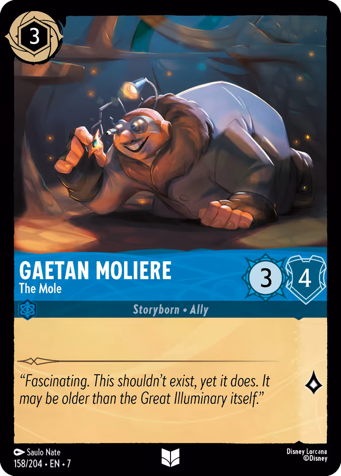 Carta Gaetan Moliere · The Mole