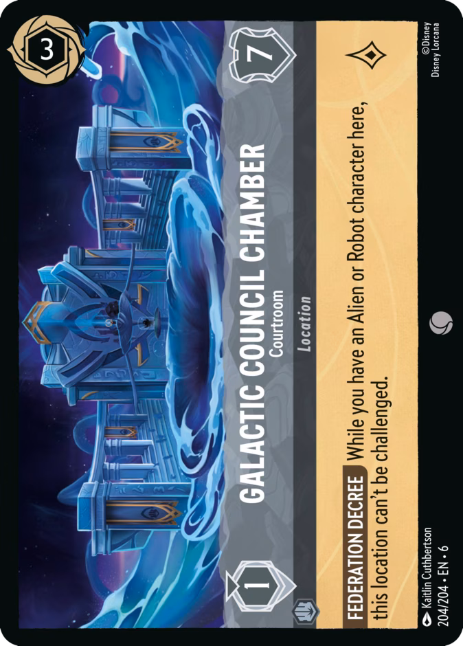 Carta Galactic Council Chamber · Courtroom