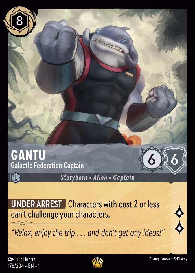 Carta Gantu · Galactic Federation Captain