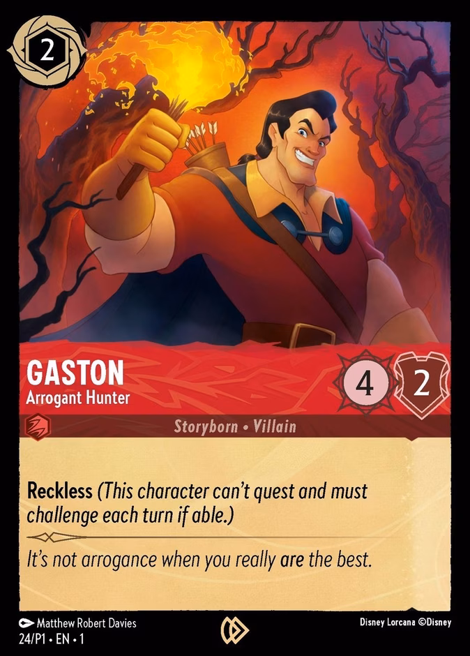 Carta Gaston · Arrogant Hunter