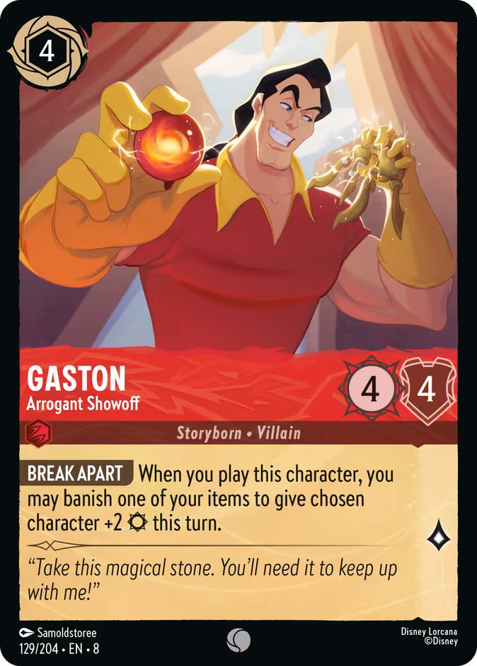 Carta Gaston · Arrogant Showoff